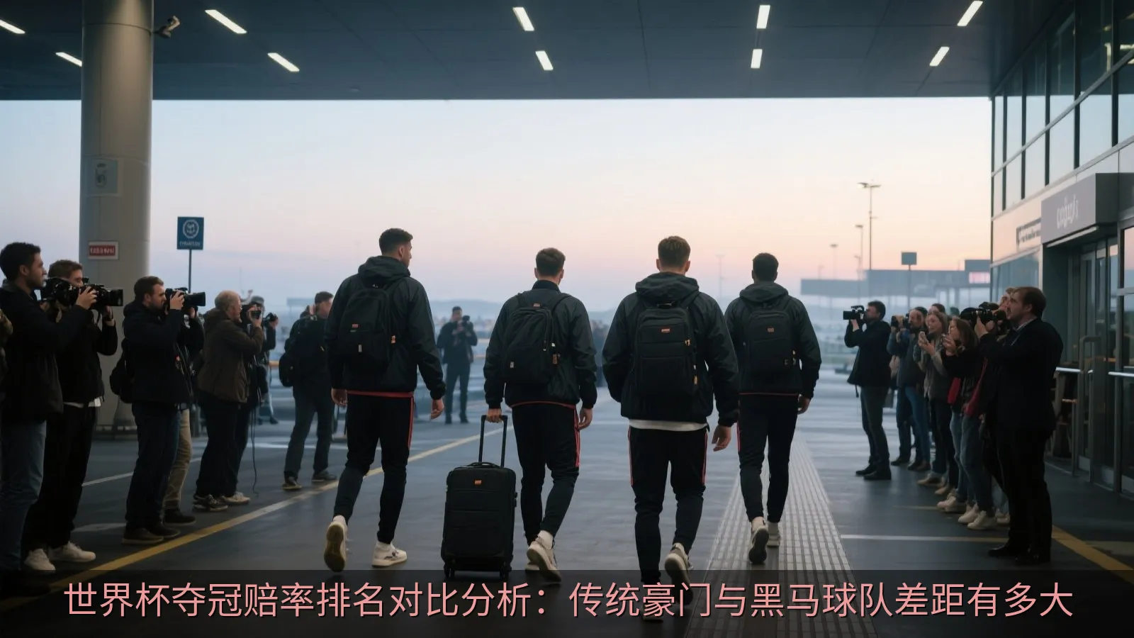 世界杯球队分层对比与赔率柱状图示意
